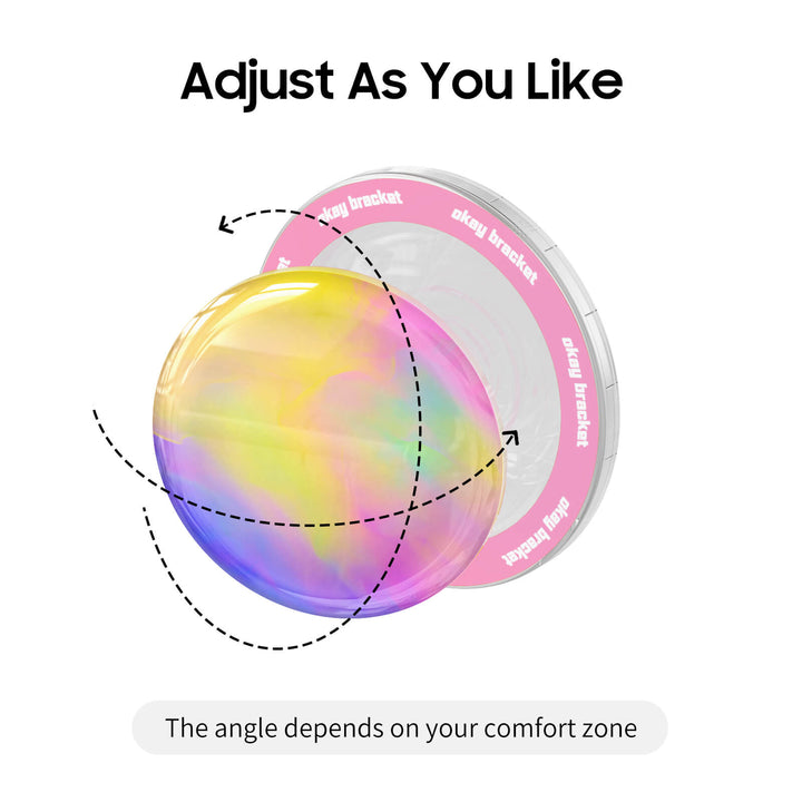 Astral Purple Blue | Air Bag Grip For MagSafe