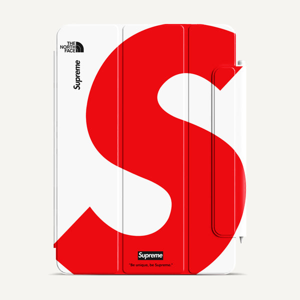 White - Red "S" | iPad Series