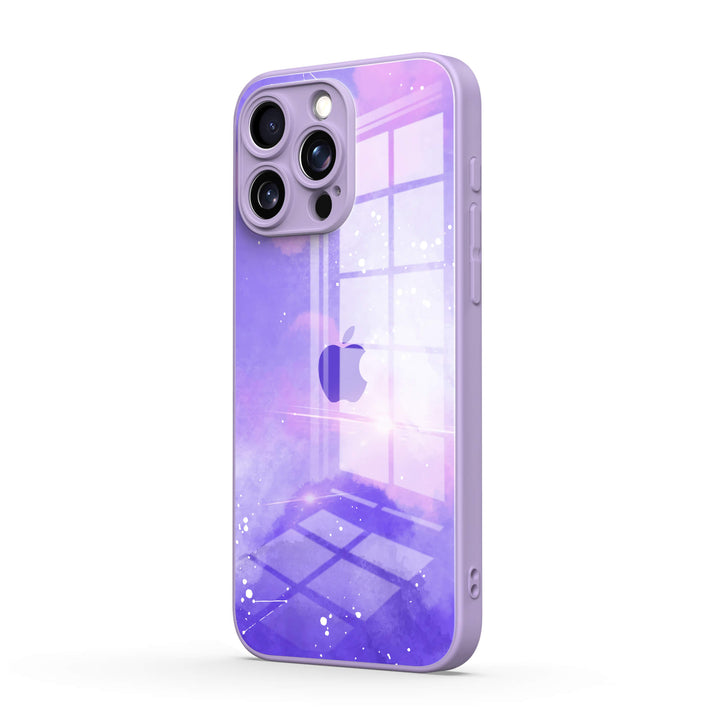 Violeta Astral | Funda protectora resistente a impactos de la serie iPhone