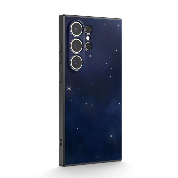 Estrella-Negro | Funda protectora resistente a impactos de la serie Samsung