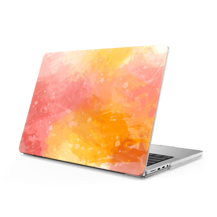 Algas de color rojo anaranjado | Funda protectora anticaída para Macbook