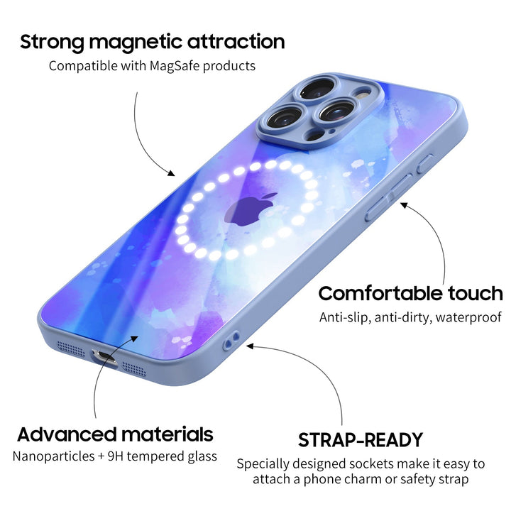 Medusas fluorescentes | Funda protectora resistente a impactos de la serie iPhone