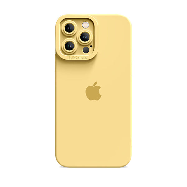 Amarillo | Funda de silicona para pupila de iPhone 