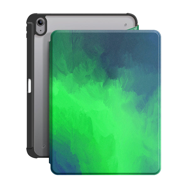 Elfo Verde | Funda resistente a impactos con soporte Snap 360° para iPad Series 