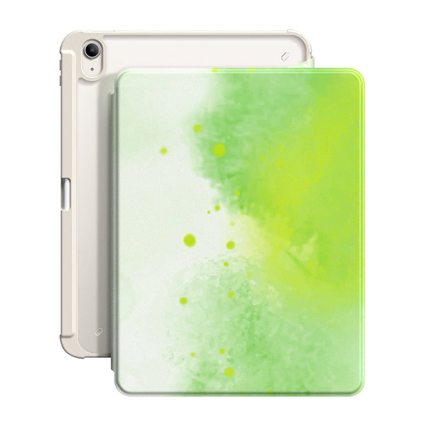 Hierba verde | Funda resistente a impactos con soporte Snap 360° para iPad Series