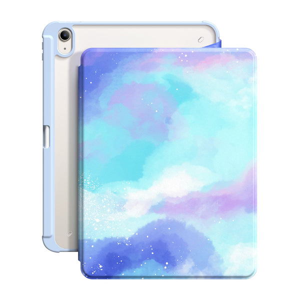 Azul Astral | Funda resistente a impactos con soporte Snap 360° para iPad Series 