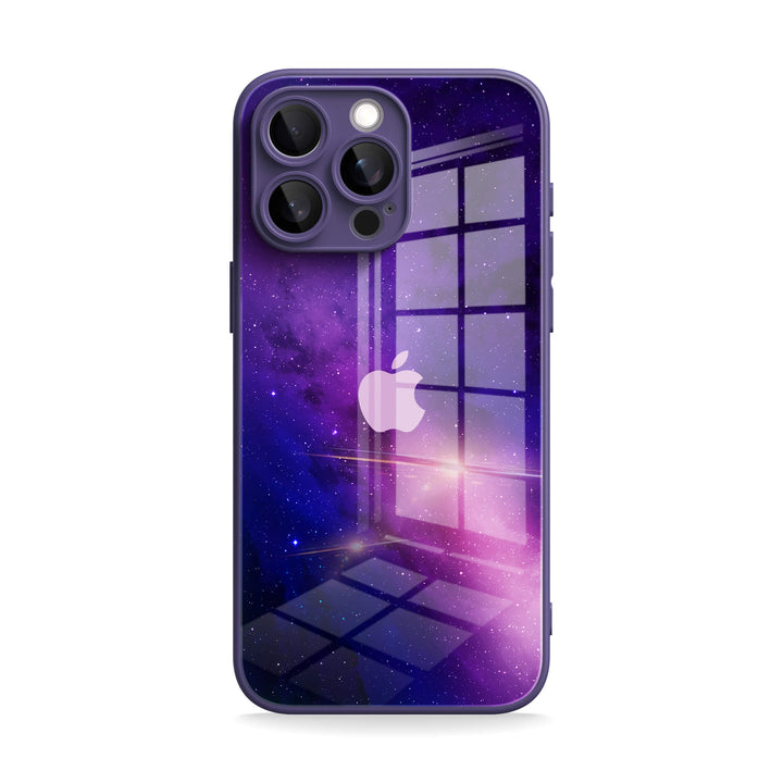 Fuchsia Galaxy | IPhone Series Impact Resistant Protective Case