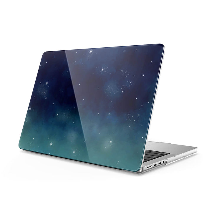 Estrella-Azul Verde | Funda protectora anticaída para Macbook 