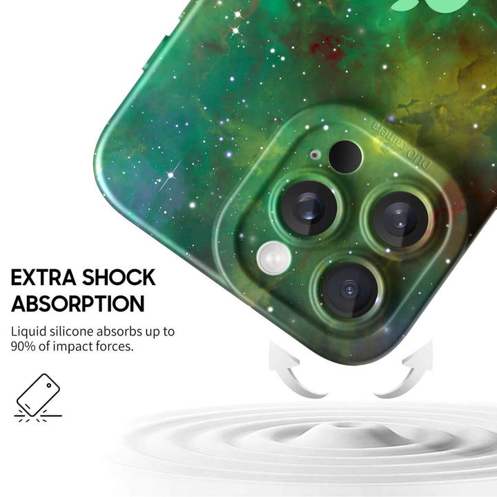 Green Pluto Nebula | IPhone Series Impact Resistant Protective Case