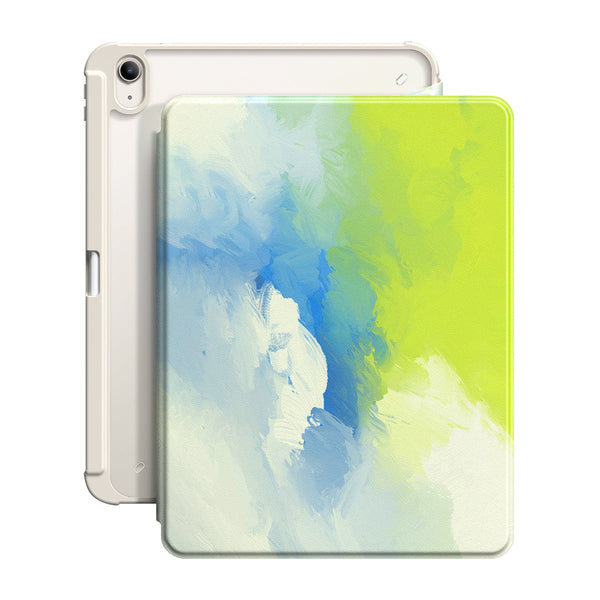 Verde prado | Funda resistente a impactos con soporte Snap 360° para iPad Series