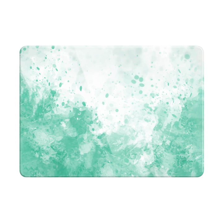 Salpicadura verde | Funda protectora anticaída para Macbook 