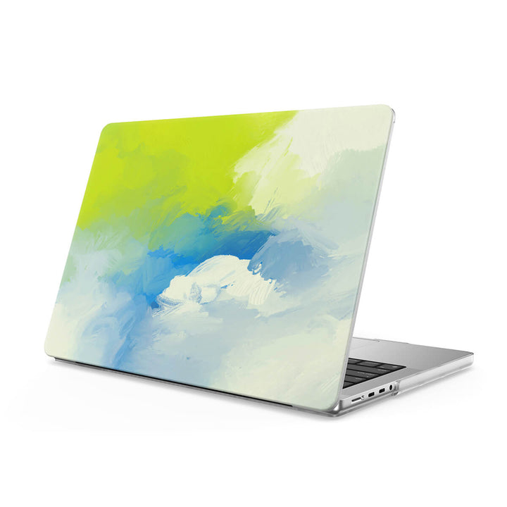 Verde prado | Funda protectora anticaída para Macbook 