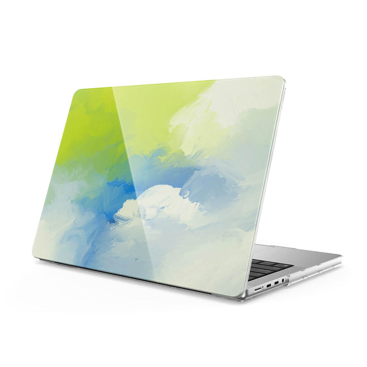 Verde prado | Funda protectora anticaída para Macbook 