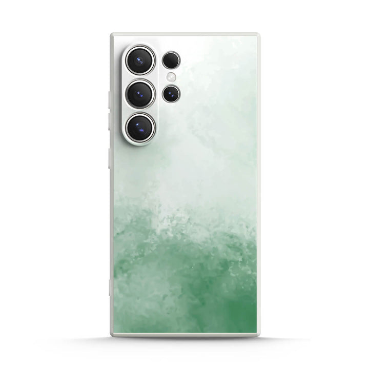 Verde niebla oculta | Funda protectora resistente a impactos de la serie Samsung