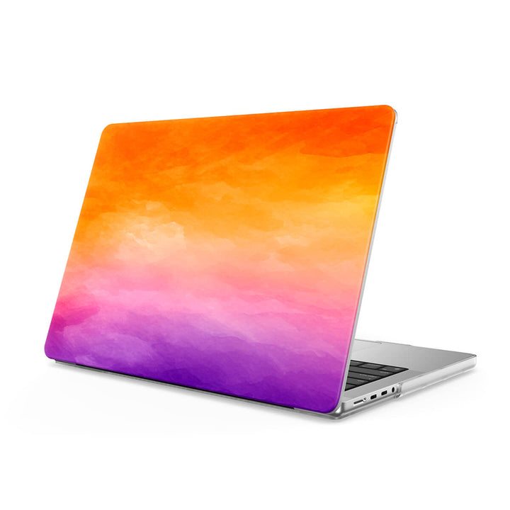 Color del atardecer | Funda protectora anticaída para Macbook