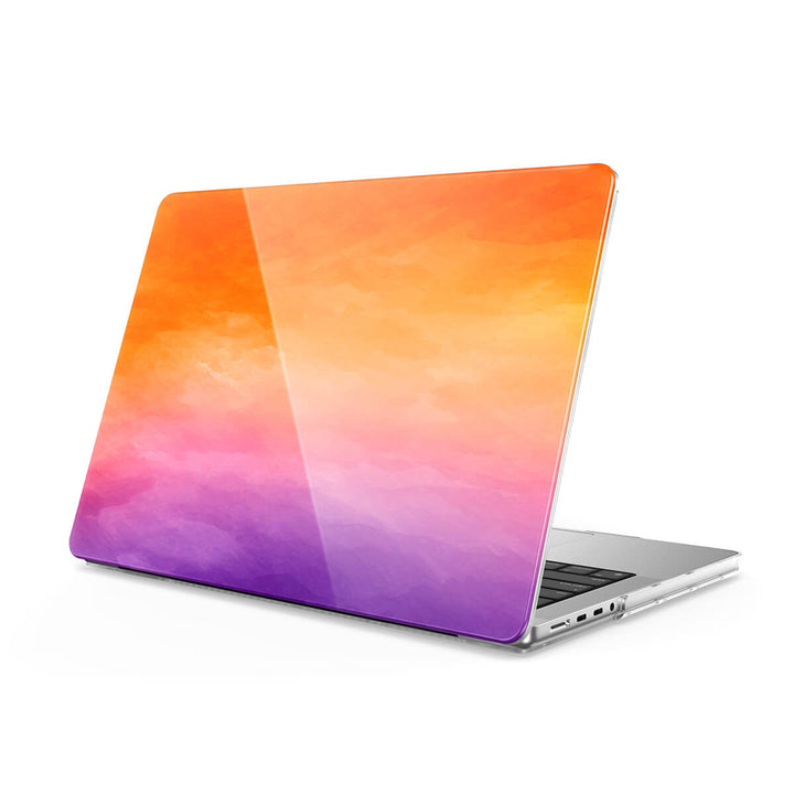 Color del atardecer | Funda protectora anticaída para Macbook