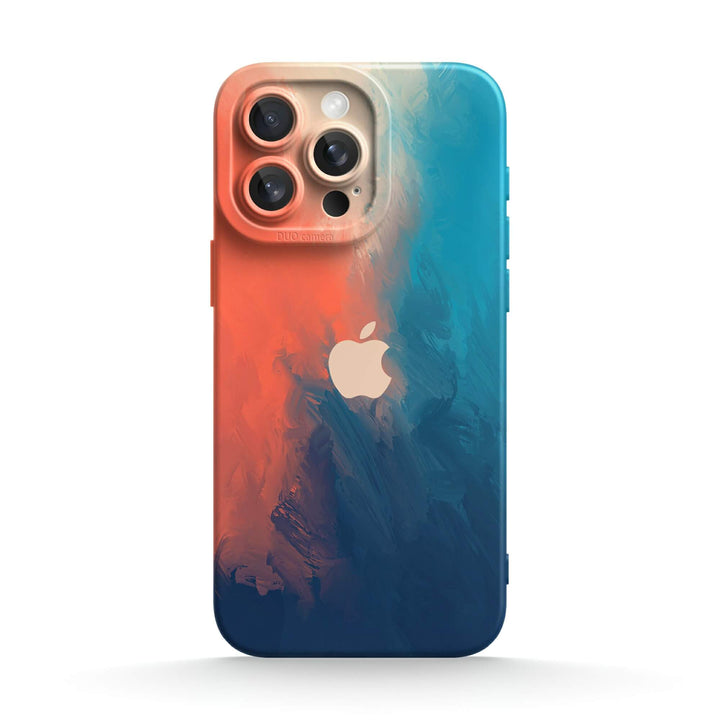 Blue/Orange | IPhone Series Impact Resistant Protective Case