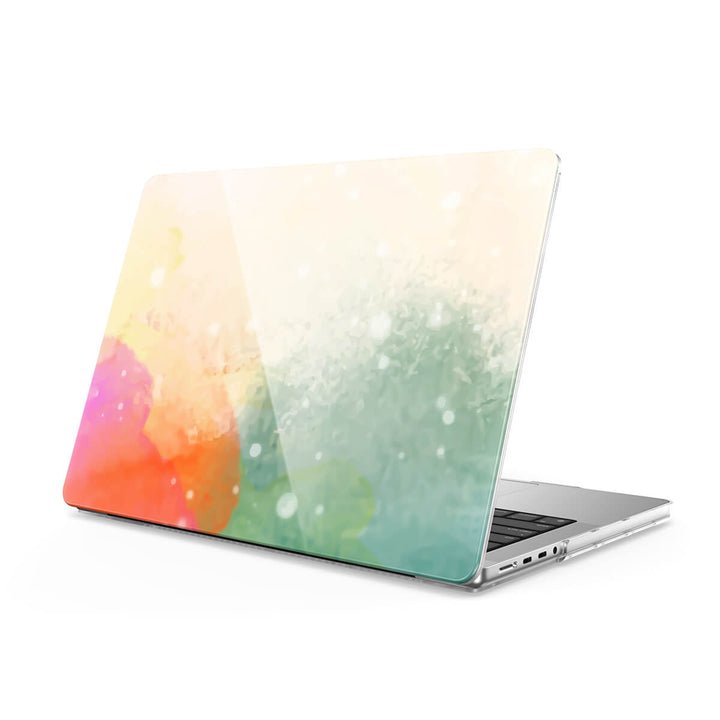 Sputter-Green Orange Powder | Macbook Anti-Fall Protective Case