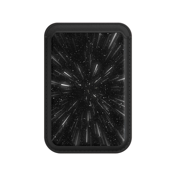 Warp Hyperspace | Leather Wallet with MagSafe
