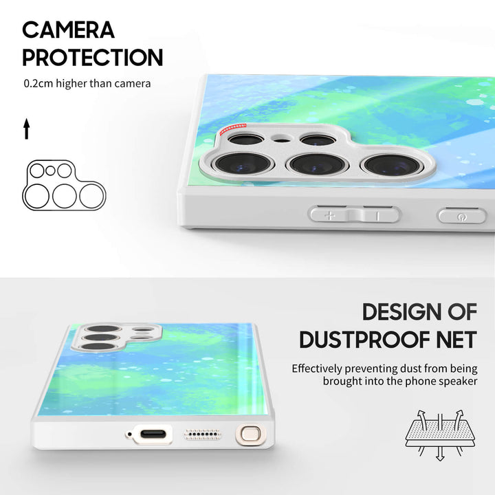 gradiente de nubes | Funda protectora resistente a impactos de la serie Samsung