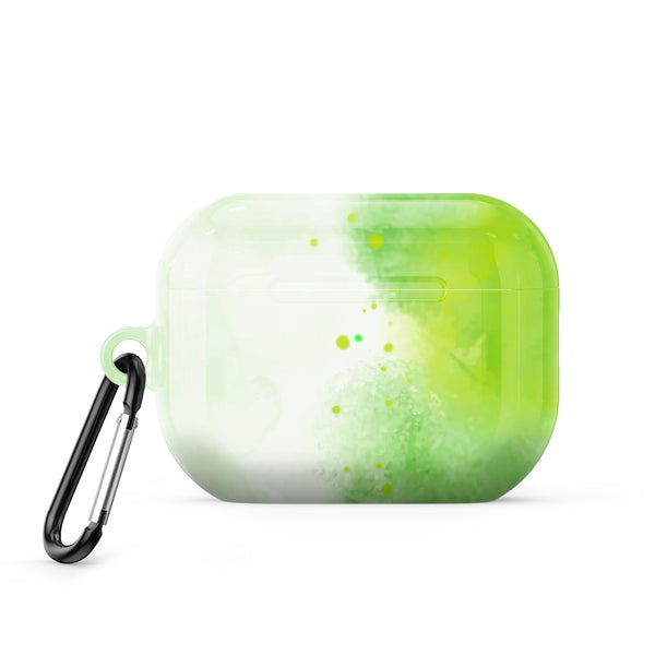 Hierba verde | Funda protectora a prueba de golpes serie AirPods 