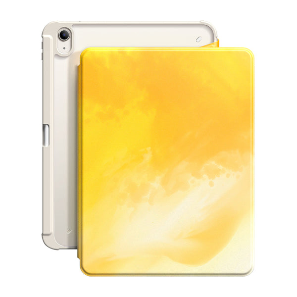 Amarillo brillante | Funda resistente a impactos con soporte Snap 360° para iPad Series