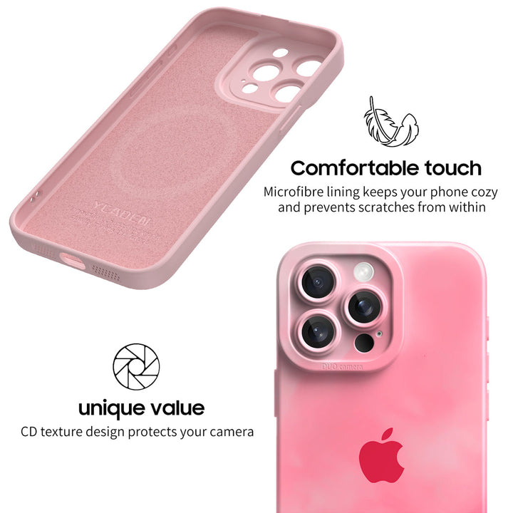 Color del pico de nieve | Funda protectora resistente a impactos de la serie iPhone