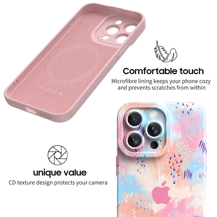 Malvavisco | Funda protectora resistente a impactos de la serie iPhone