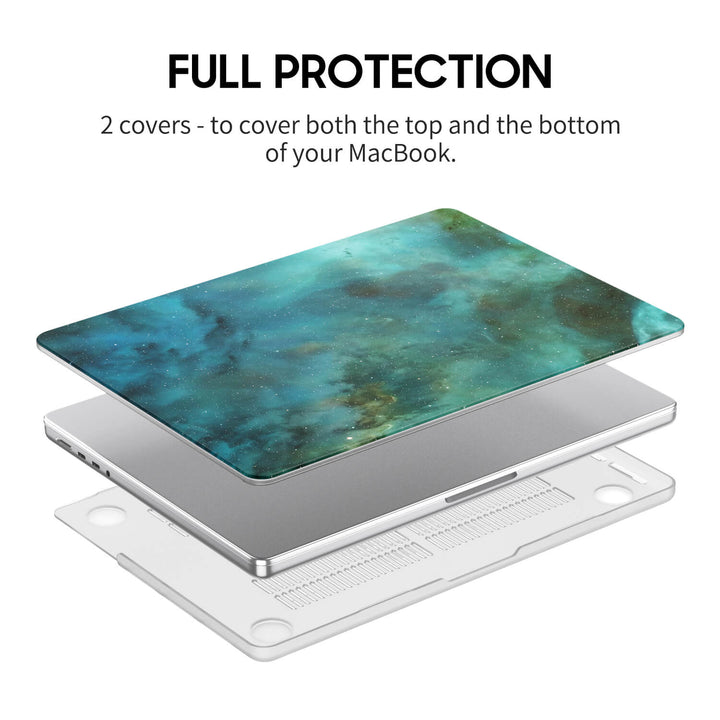 Turquoise Nebula | Macbook Anti-Fall Protective Case