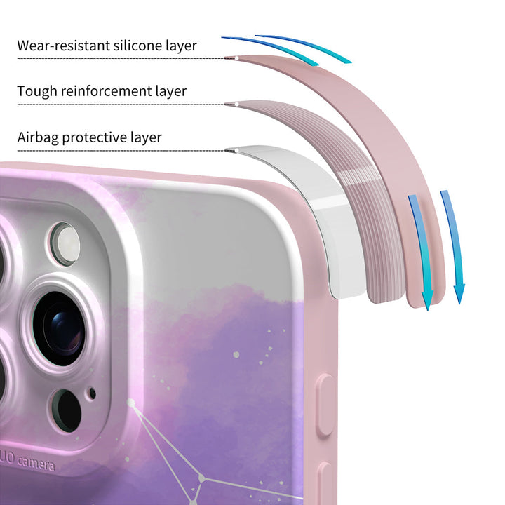 Polvo Astral | Funda protectora resistente a impactos de la serie iPhone