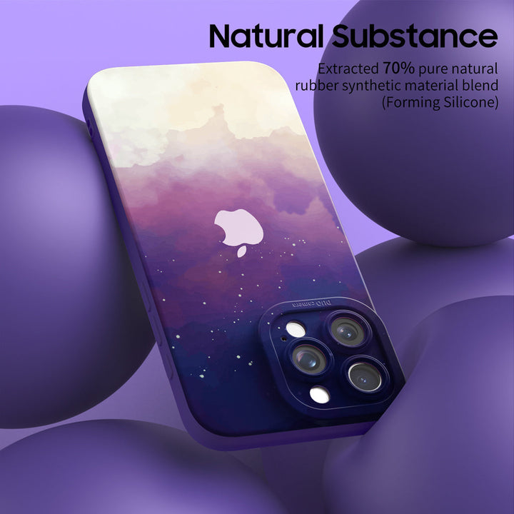 Astral Purple Blue | IPhone Series Impact Resistant Protective Case