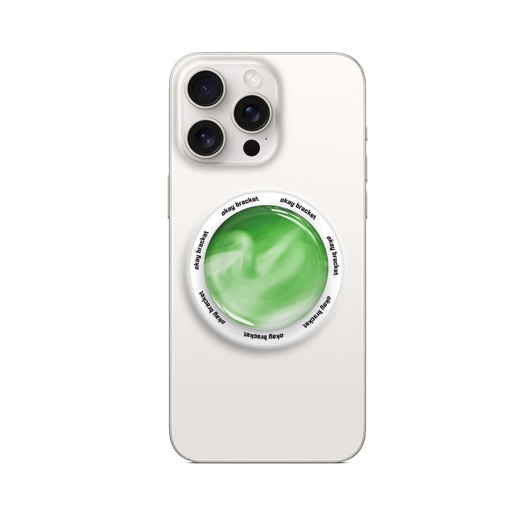 Green and White | Air Bag Grip For MagSafe