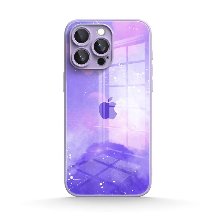 Violeta Astral | Funda protectora resistente a impactos de la serie iPhone