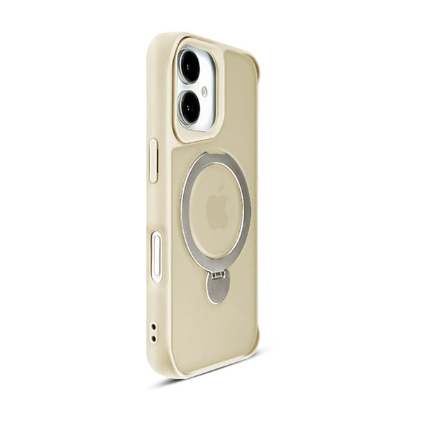 Antique White | iPhone Magsafe Semi-Transparent Frosted Case