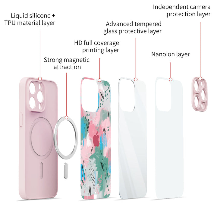 Cuentos de hadas | Funda protectora resistente a impactos de la serie iPhone