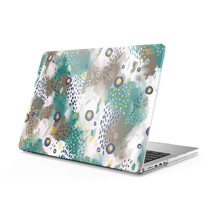 Pavo real bailando | Funda protectora anticaída para Macbook