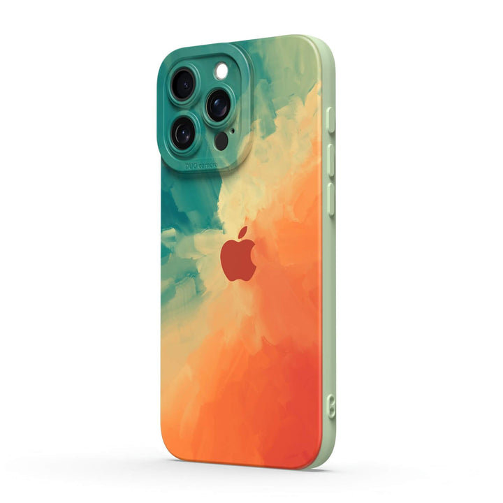 Green/Orange | IPhone Series Impact Resistant Protective Case