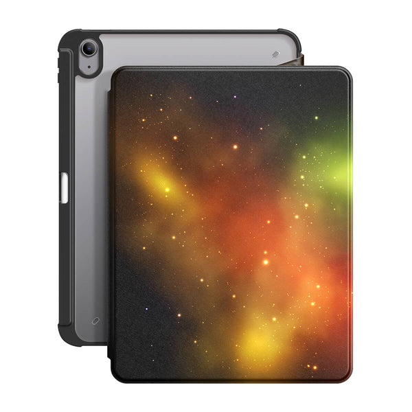 Luz de las estrellas brillante | Funda resistente a impactos con soporte Snap 360° para iPad Series