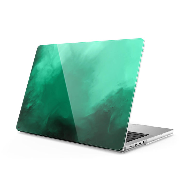 Verde medianoche | Funda protectora anticaída para Macbook 