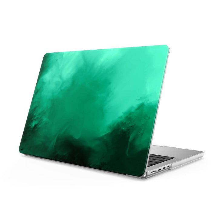 Verde medianoche | Funda protectora anticaída para Macbook 