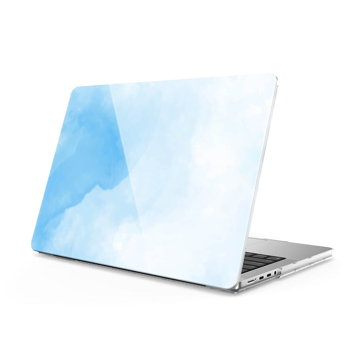 Acuarela Azul | Funda protectora anticaída para Macbook 