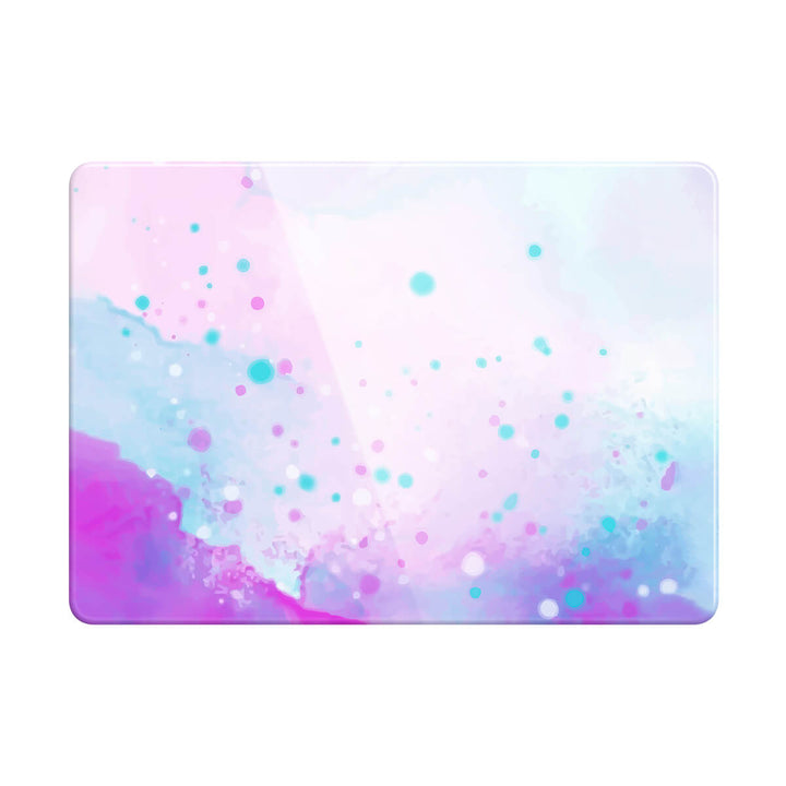 Watercolor Pink Blue | Macbook Anti-Fall Protective Case