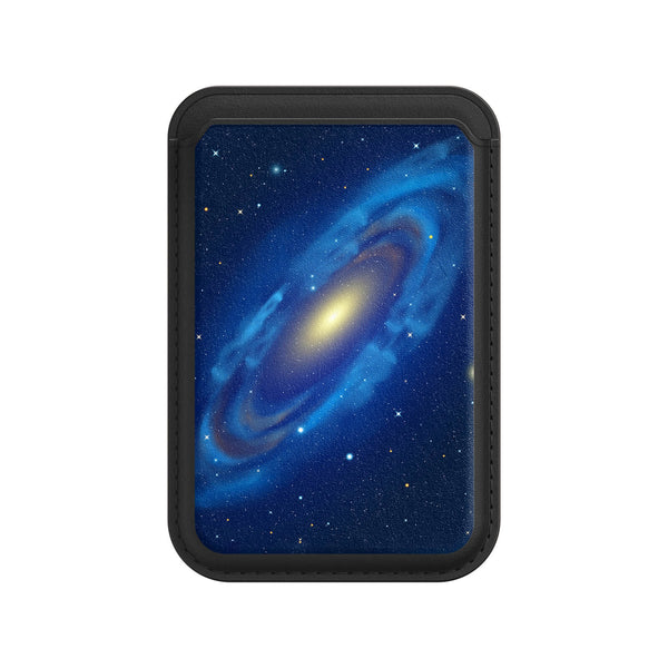 Celestial Bodies | Leather Wallet with MagSafe