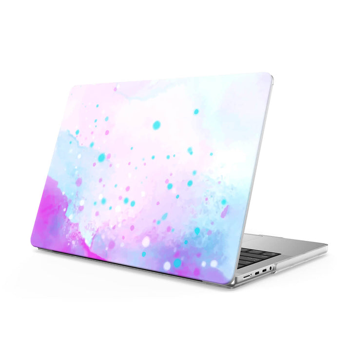 Watercolor Pink Blue | Macbook Anti-Fall Protective Case