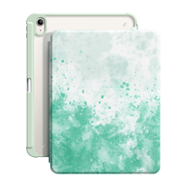 Salpicadura verde | Funda resistente a impactos con soporte Snap 360° para iPad Series