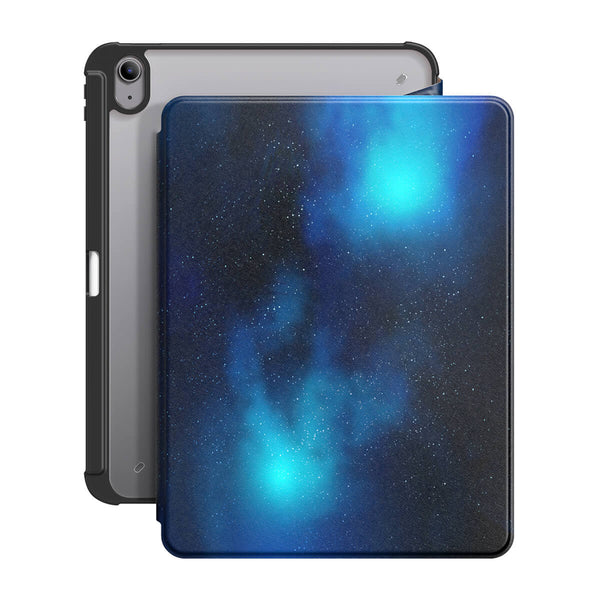 Estrella Rey Azul | Funda resistente a impactos con soporte Snap 360° para iPad Series 