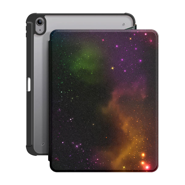 Borde de la galaxia | Funda resistente a impactos con soporte Snap 360° para iPad Series 