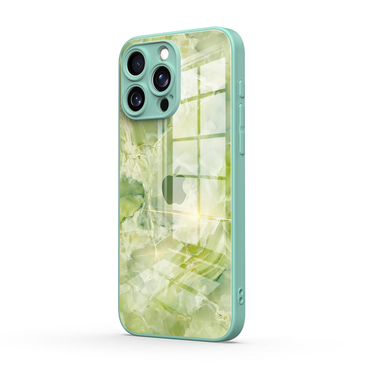 Ice Flower Jade | IPhone Series Impact Resistant Protective Case