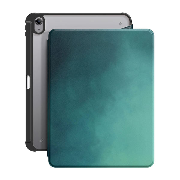 Verde niebla | Funda resistente a impactos con soporte Snap 360° para iPad Series