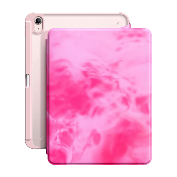 Lava rosa | Funda resistente a impactos con soporte Snap 360° para iPad Series 